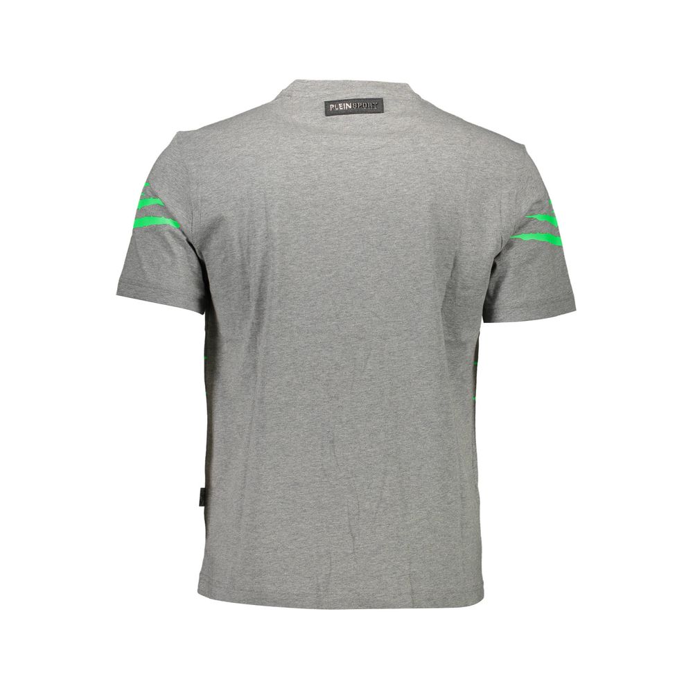 Brown Cotton Men T-Shirt