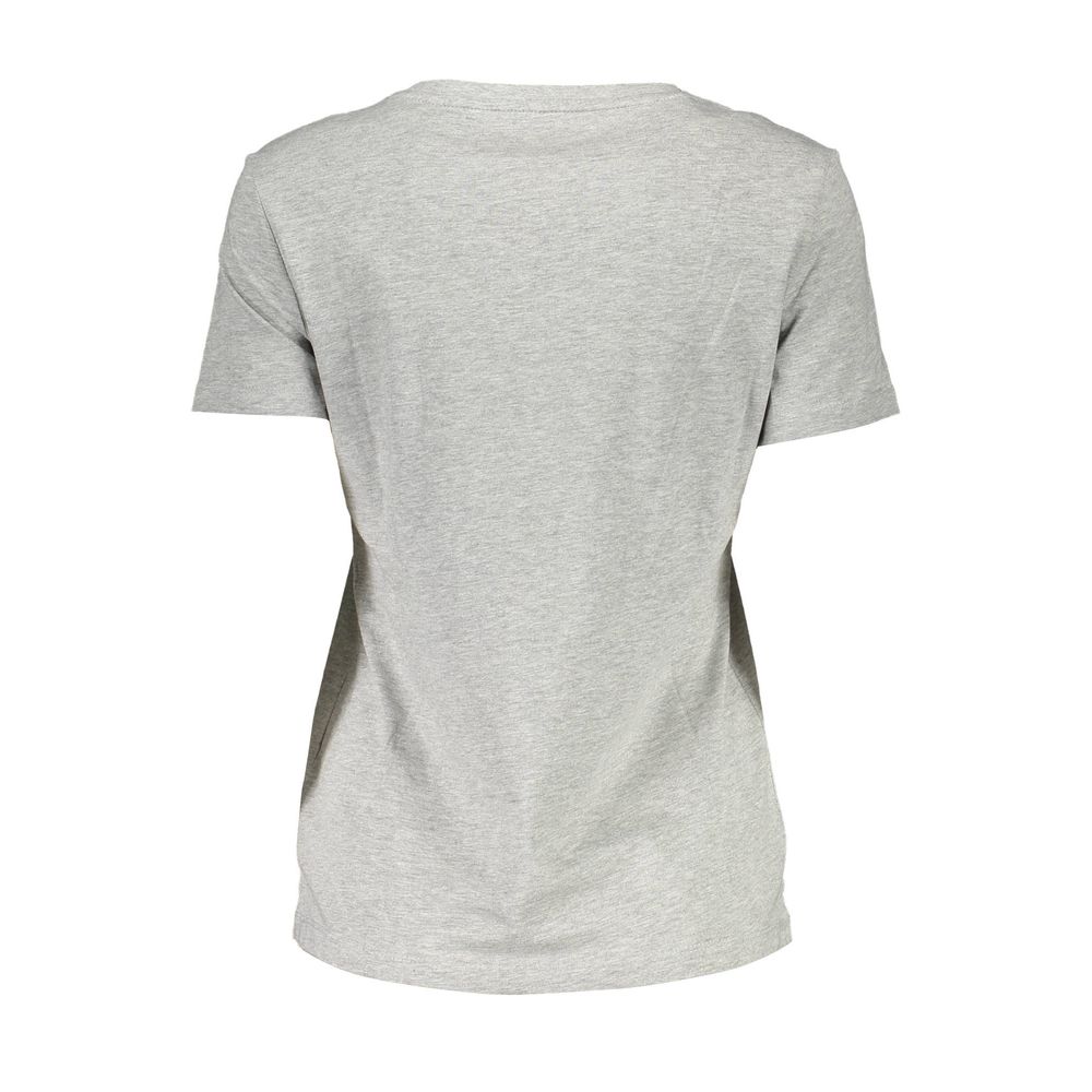 Brown Cotton Women T-Shirt