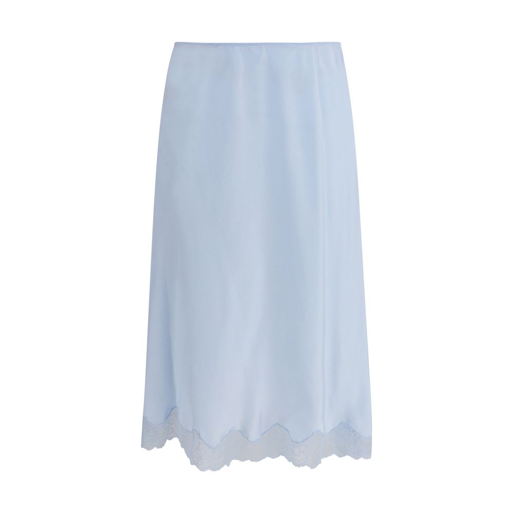 Irene midi silk Skirt