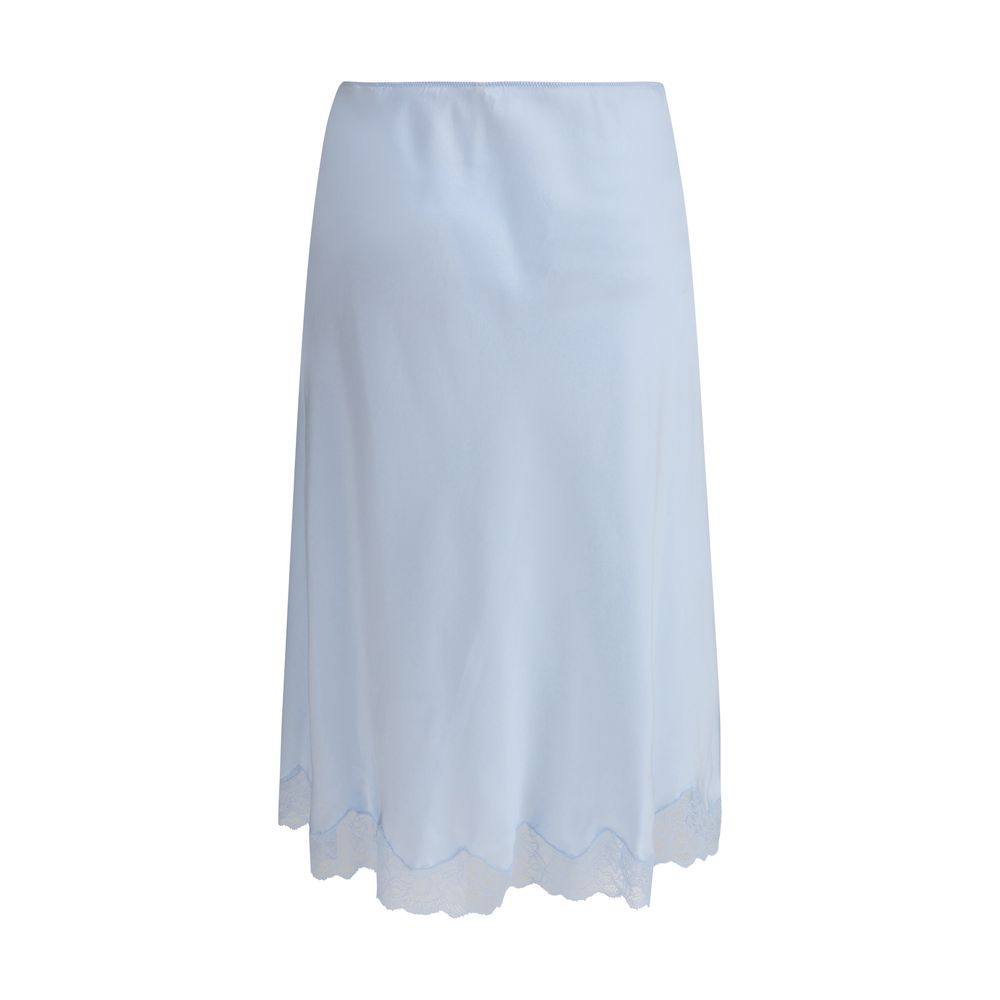 Irene midi silk Skirt