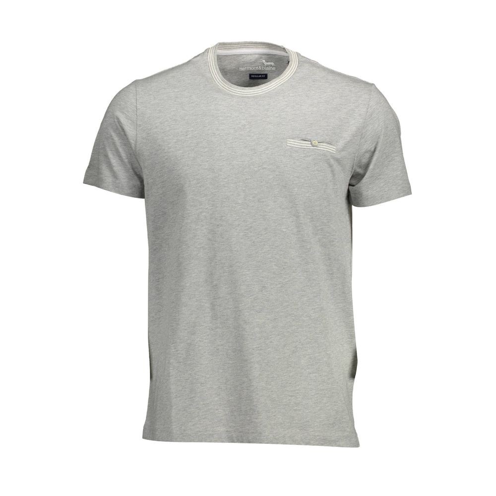Brown Cotton Men T-Shirt