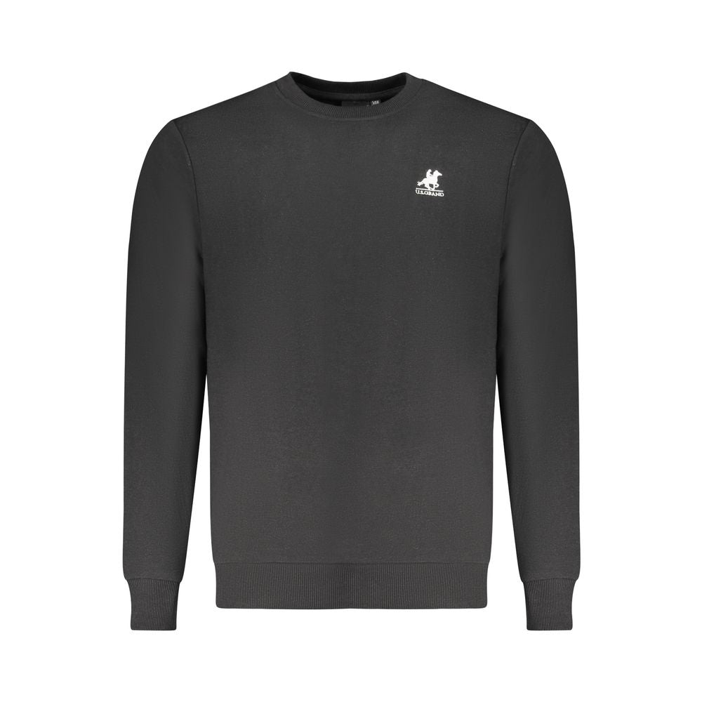 Black Cotton Sweater