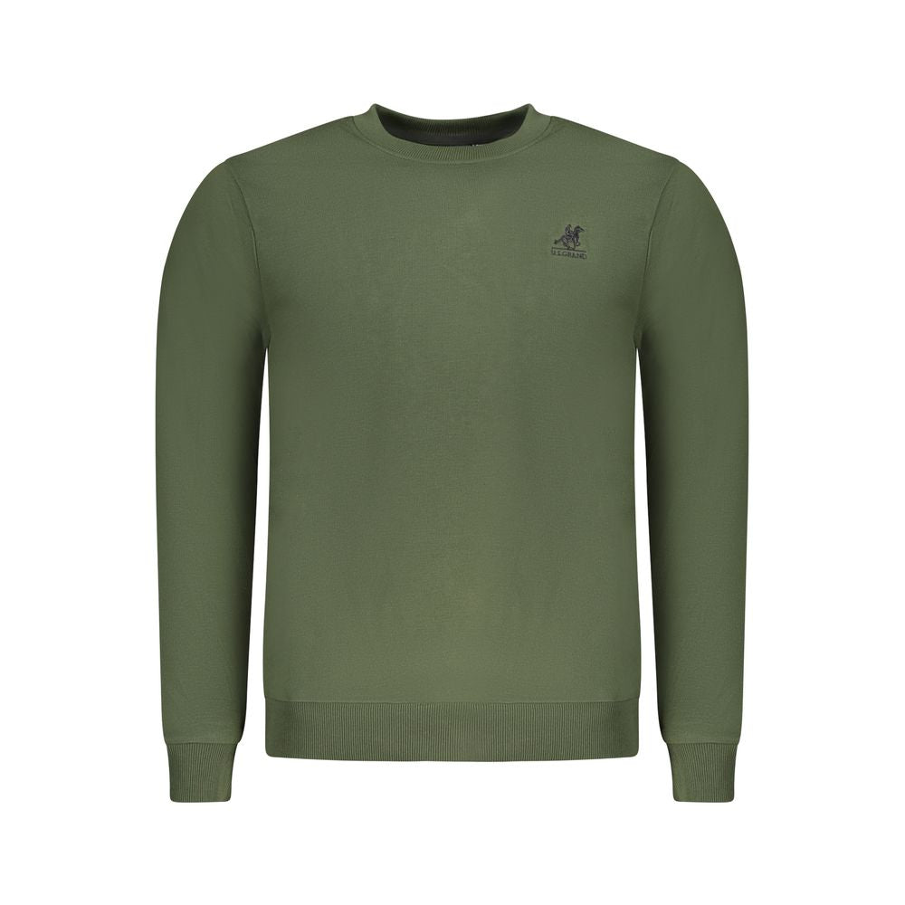 Green Cotton Sweater