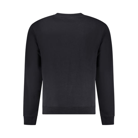 Black Cotton Sweatshirt