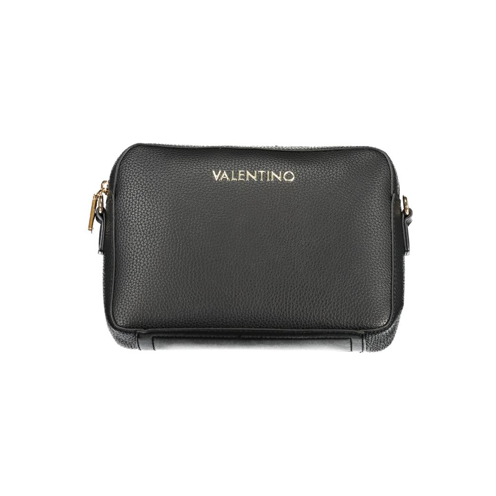 Black Polyethylene Women Handbag