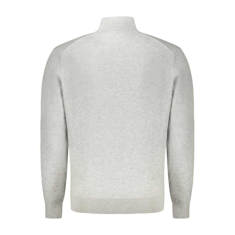 Gray Acrylic Men Sweater
