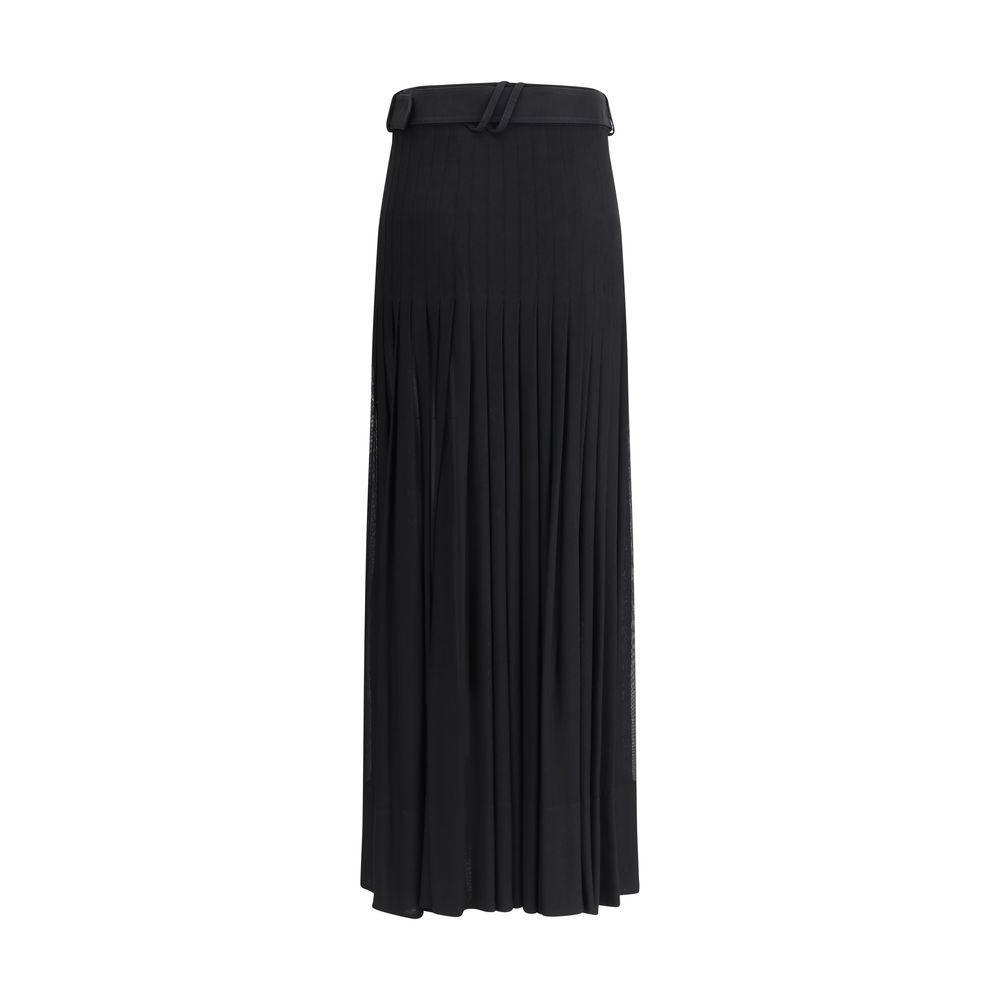 Pleated midi Skirt