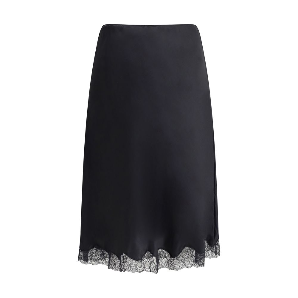Irene midi silk Skirt