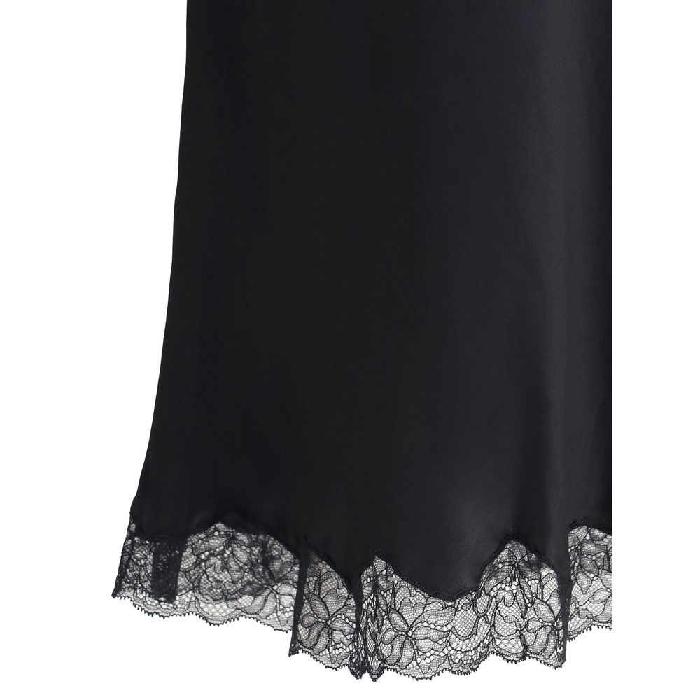 Irene midi silk Skirt