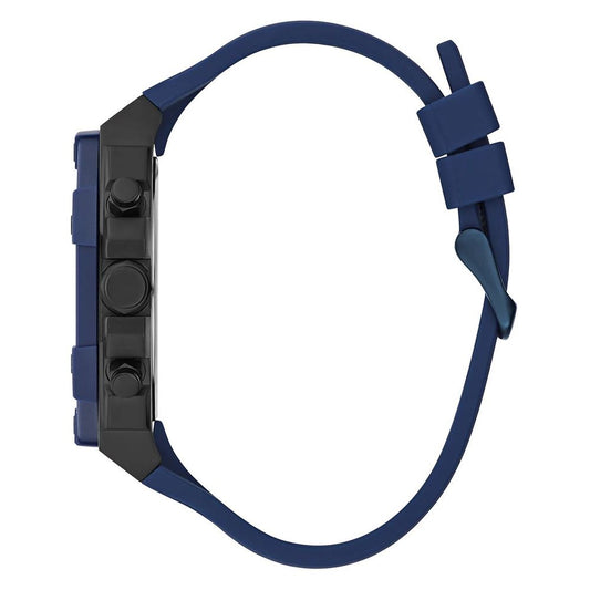 Blue Synthetic Sport Watch