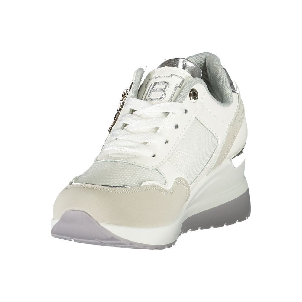 Gray Polyester Women Sneaker