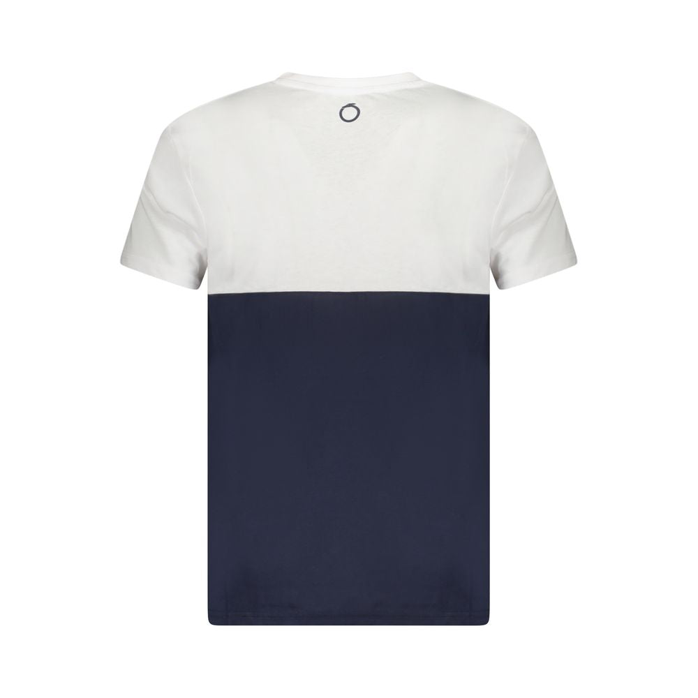 White Cotton Men T-Shirt