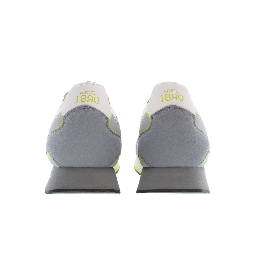 Brown Polyester Men Sneaker