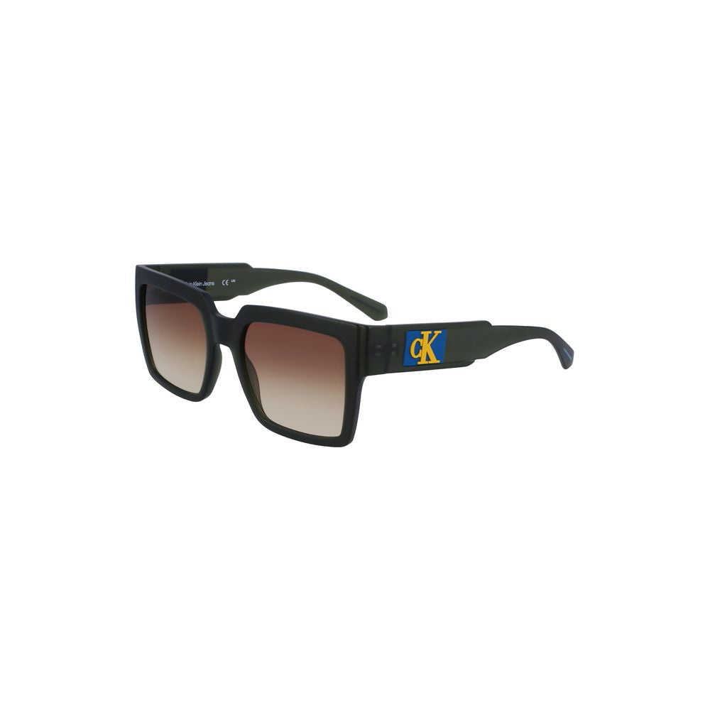 Brown Plastic Women Sunglass