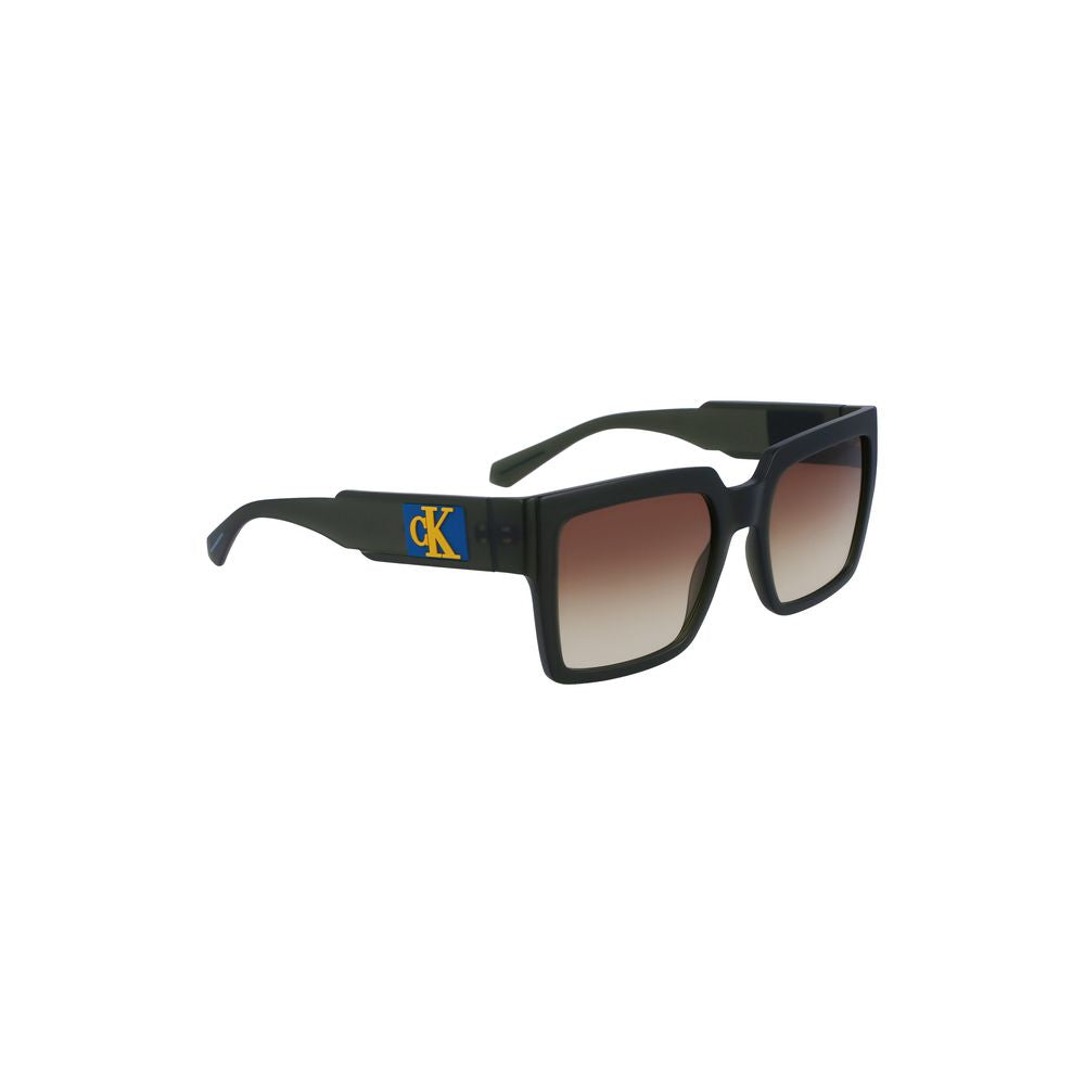Brown Plastic Women Sunglass