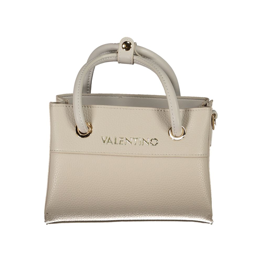 Gray Polyethylene Women Handbag