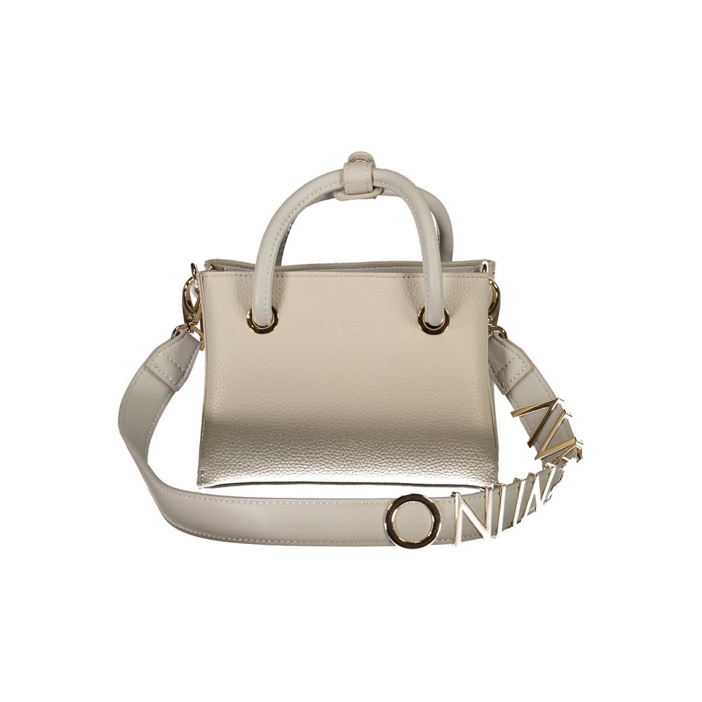 Gray Polyethylene Women Handbag