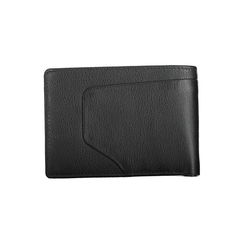 Black Leather Men Wallet