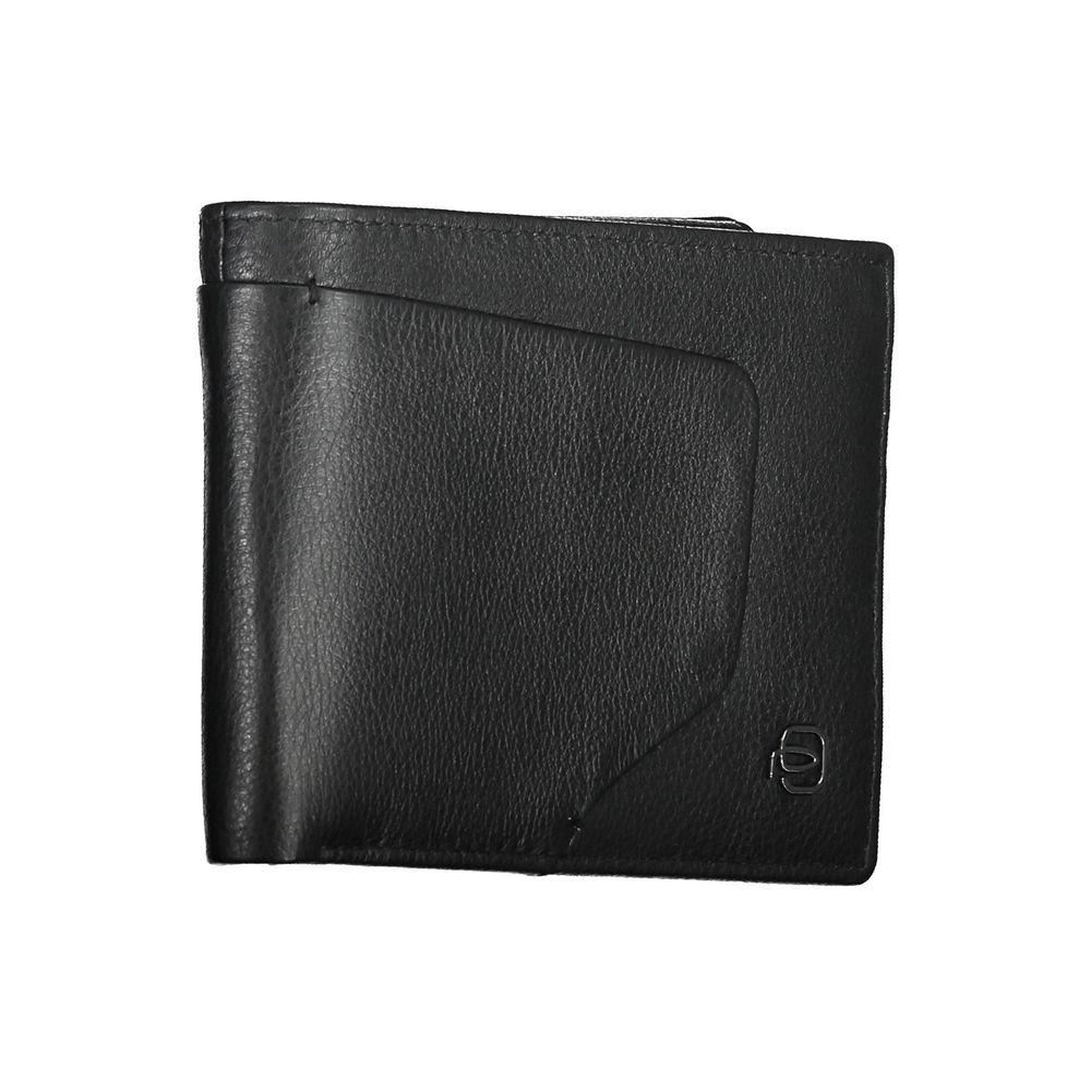 Black Leather Men Wallet