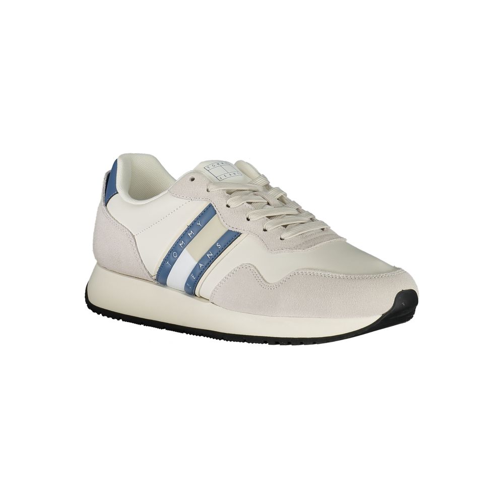 White Leather Men Sneaker