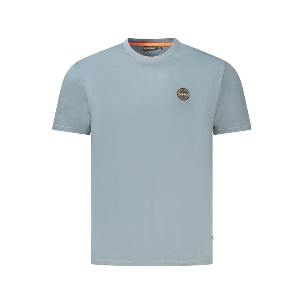 Gray Cotton Men T-Shirt