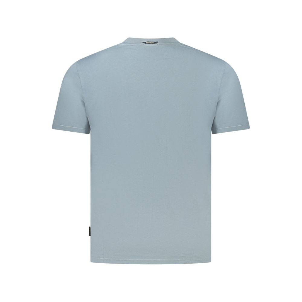 Gray Cotton Men T-Shirt