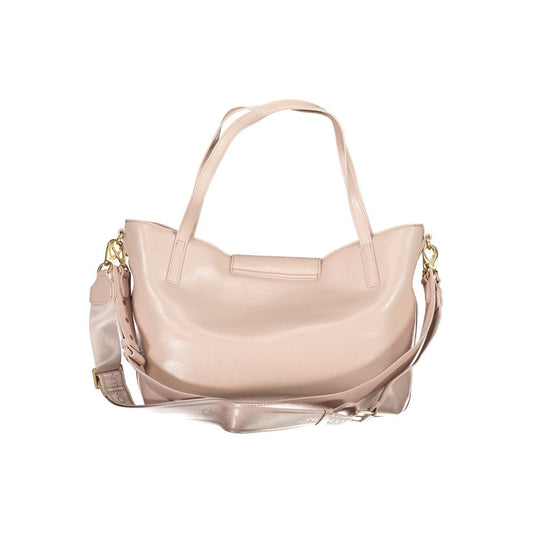 Pink Polyurethane Women's Bag for Versatile Chic Styles