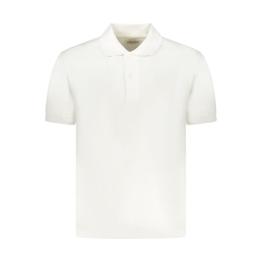 White Cotton Polo Shirt