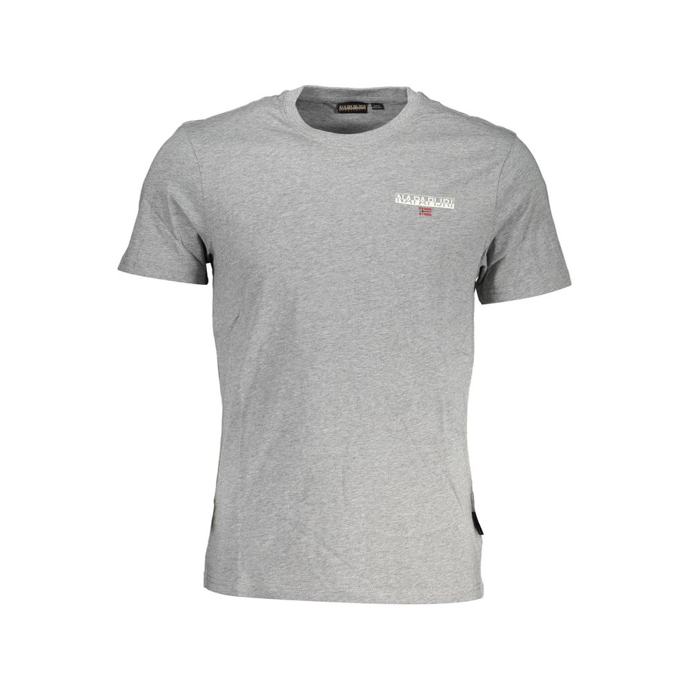 Brown Cotton Men T-Shirt