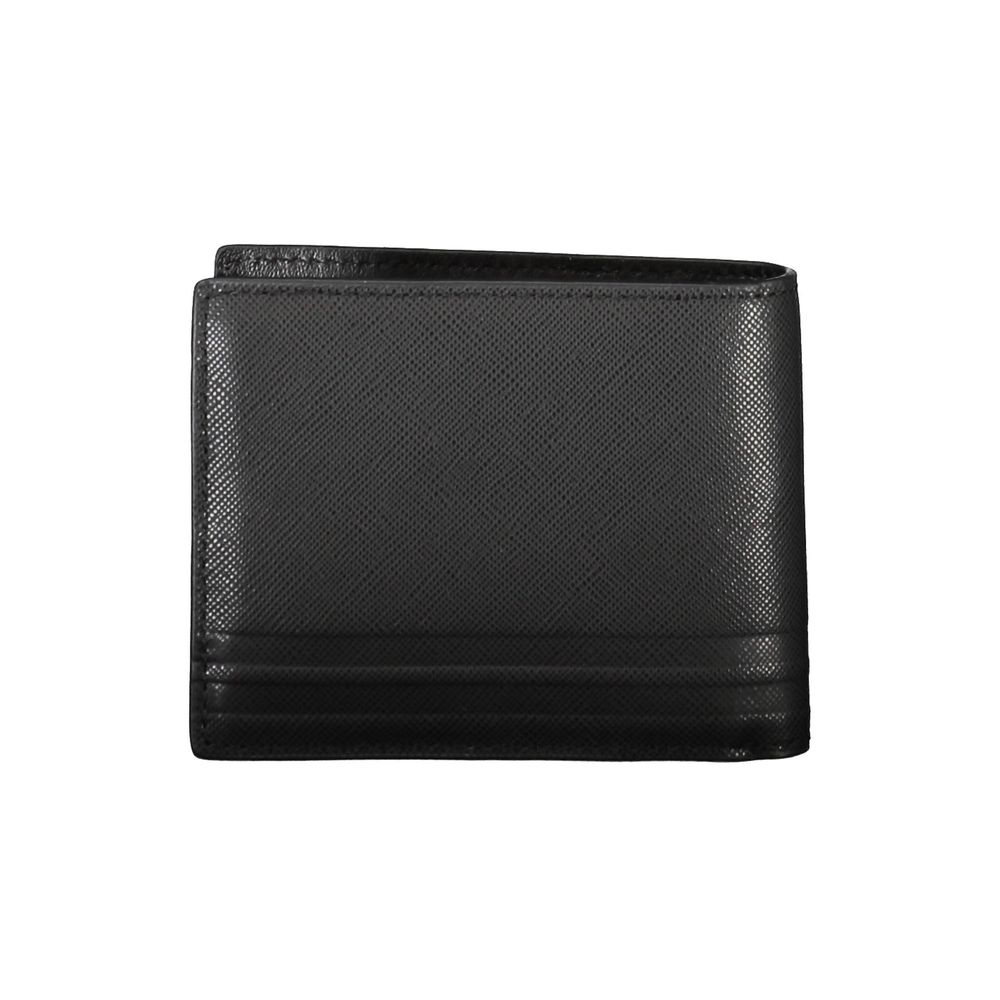 Black Leather Men Wallet