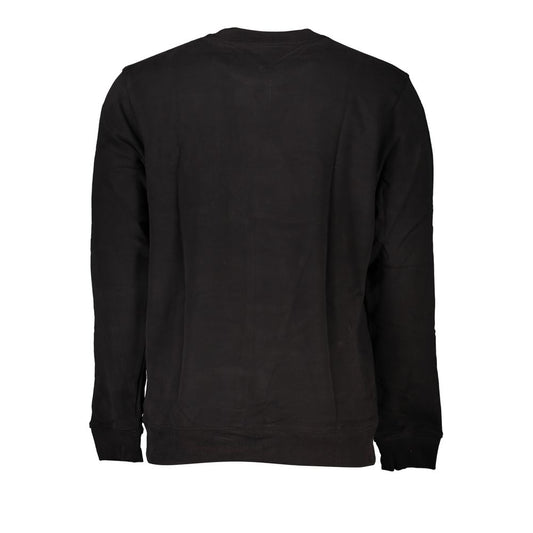 Black Cotton Sweatshirt
