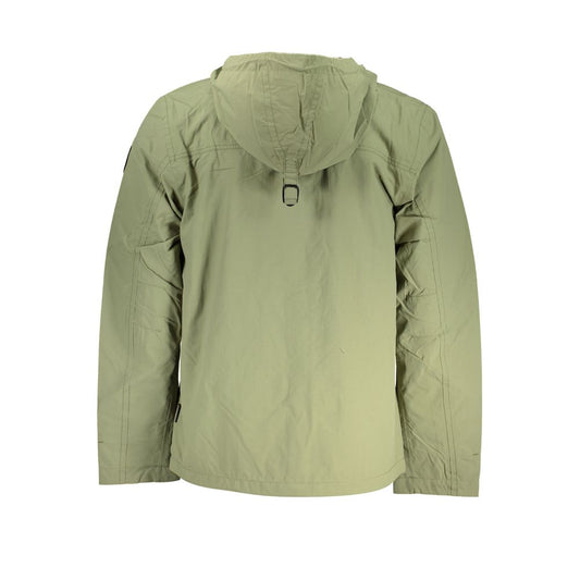 Verde Poliammide Uomo Jacket