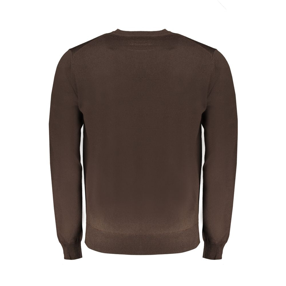 Brown Wool Sweatshirt