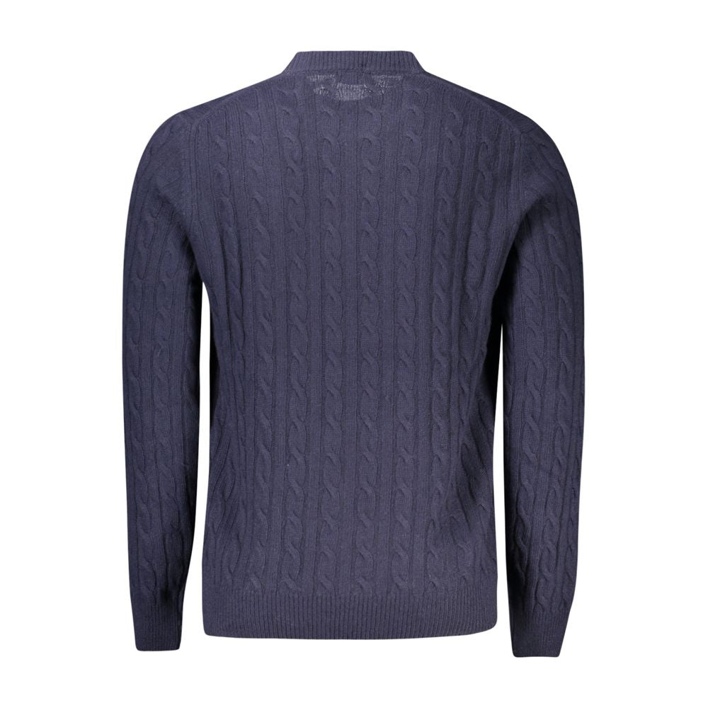 Blue Cashmere Sweatshirt