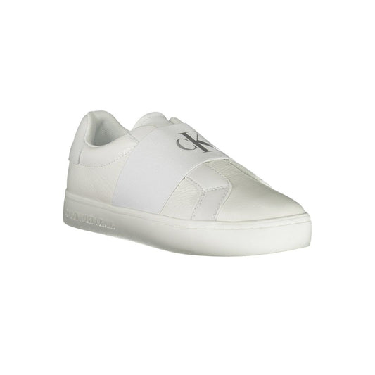 White Leather Women Sneaker