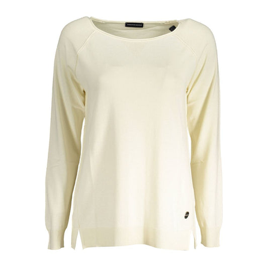 White Viscose Women Sweater