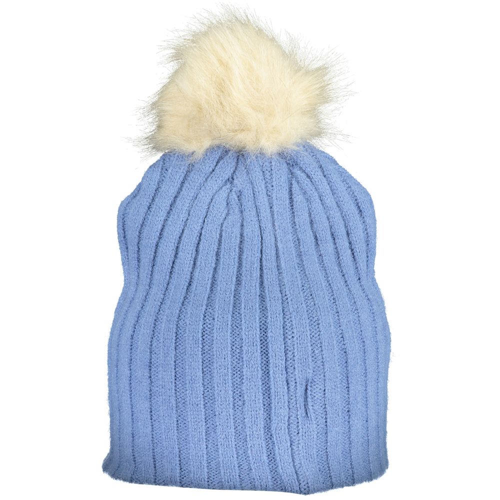 Light Blue Acrylic Women Hat