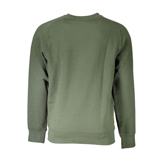 Green Cotton Sweatshirt