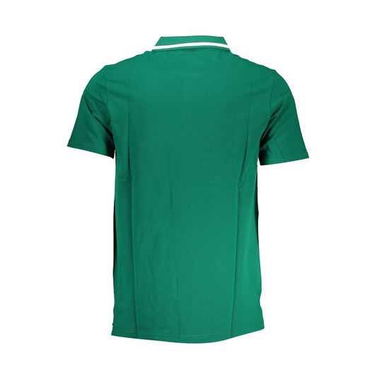 Green Cotton Polo Shirt