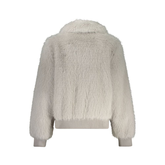 Grigio Polyester Women Jacket