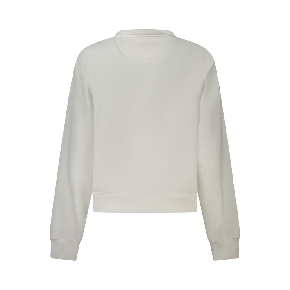 White Cotton Sweatshirt