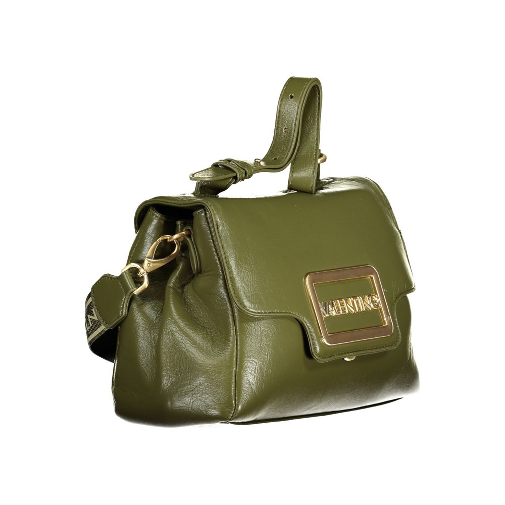 Verde Polyurethane Women Handbag