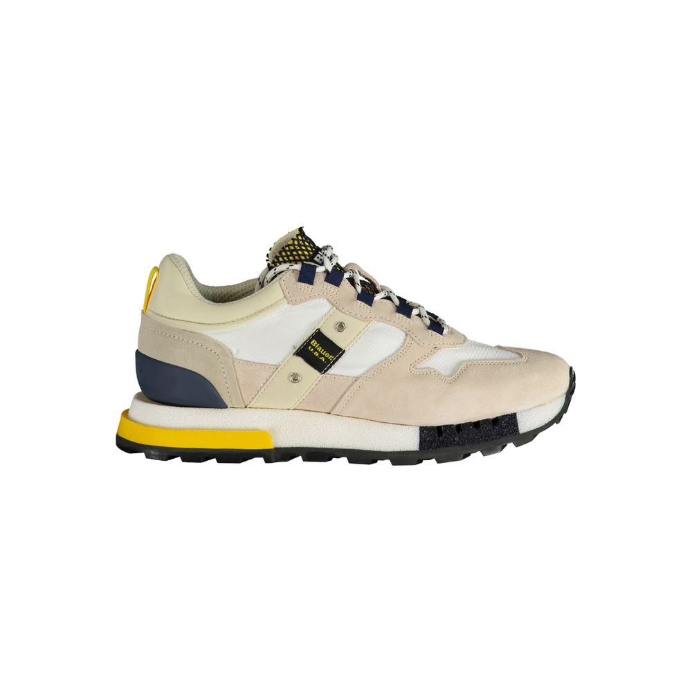 White Leather Men Sneaker