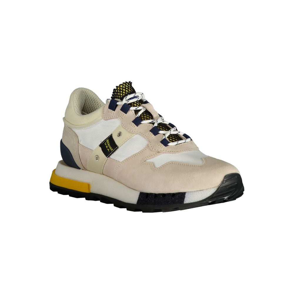 White Leather Men Sneaker