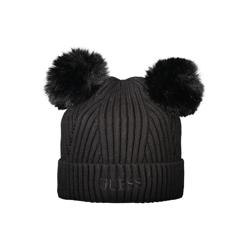 Black Polyester Women Hat