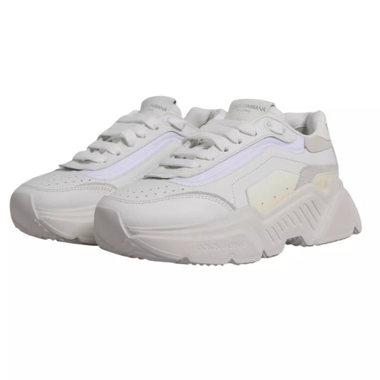 White Daymaster Low Top Mens Sneakers Shoes