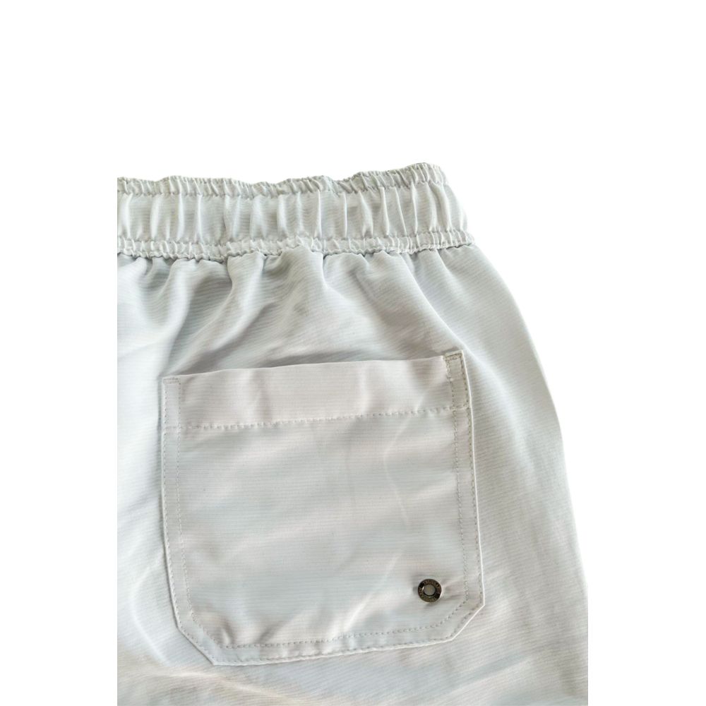 White Polyester Swimwear