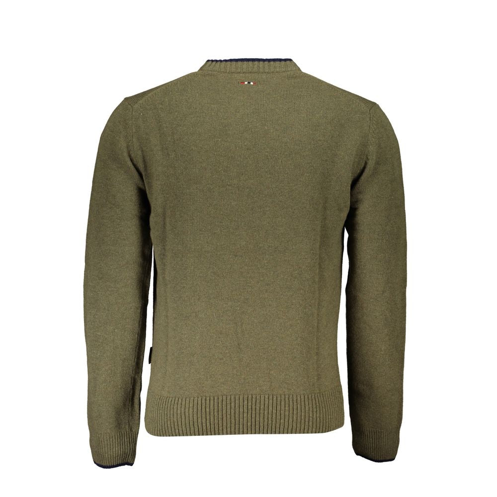 Green Fabric Sweatshirt