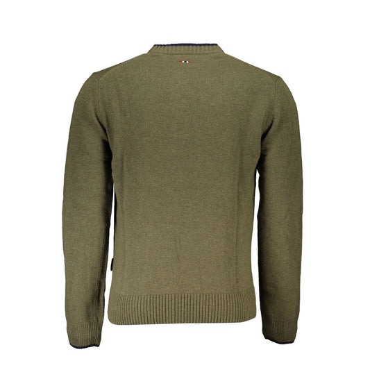Green Fabric Sweatshirt