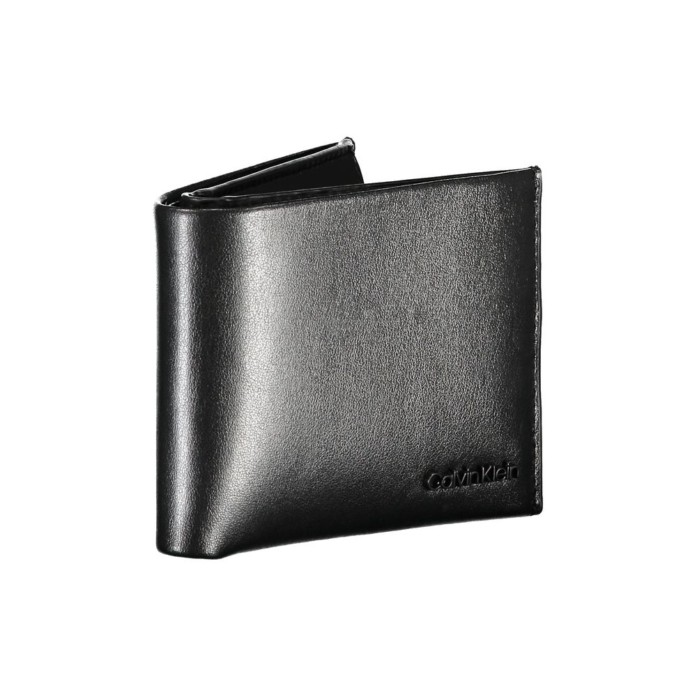 Black Leather Men Wallet